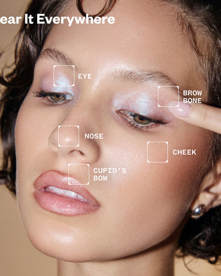 Shiny Objects
Wet Glisten Powder Highlighter
