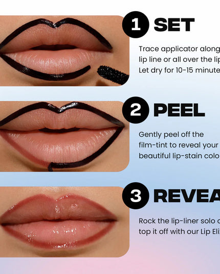 01 NOOHde LIP LINER STAY-N® Peel-Off Lip Liner Stain