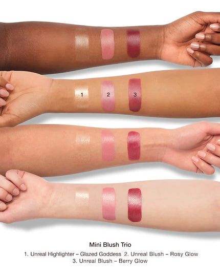 Mini Unreal Blush + Glow Trio