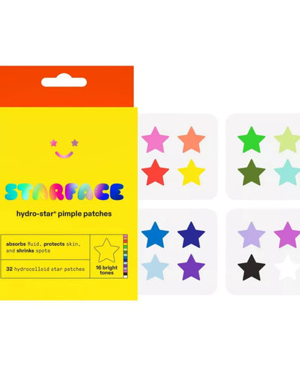 Starface Hydro-Star Pimple Patches 16 Bright Tones