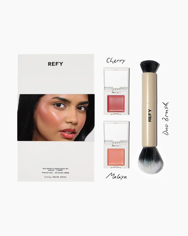 Duo Brush + Blush Set