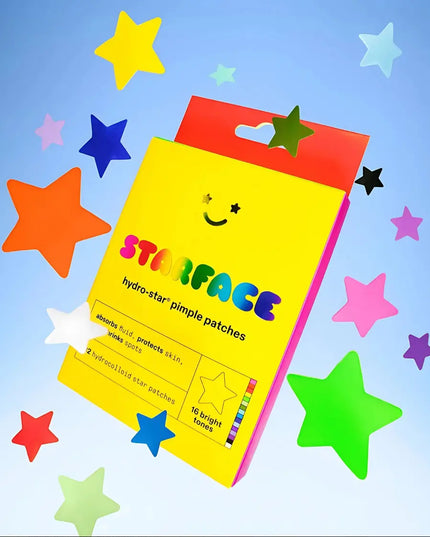 Starface Hydro-Star Pimple Patches 16 Bright Tones