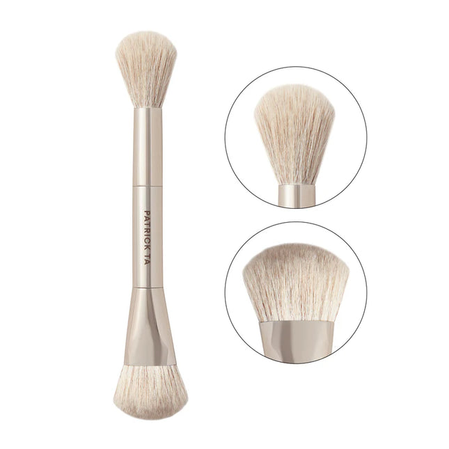 Dual Ended Precision Blush Brush