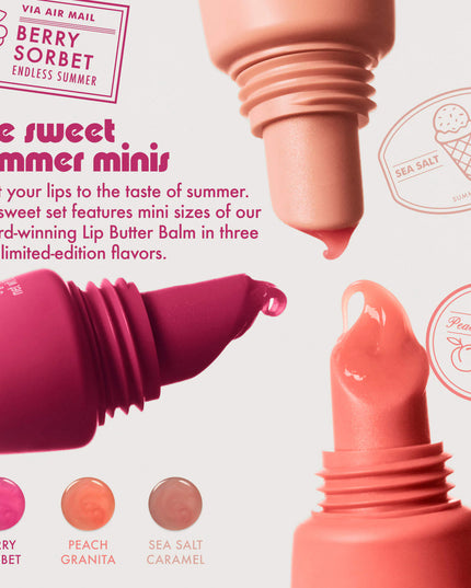 The Sweet Summer Minis Lip Butter Balm Trio Set