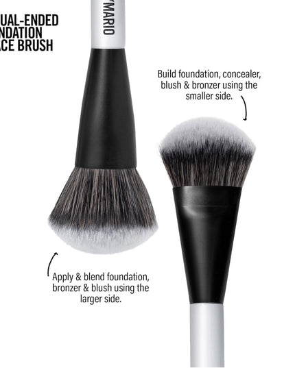 F4 Dual-Ended Foundation and Face Brush