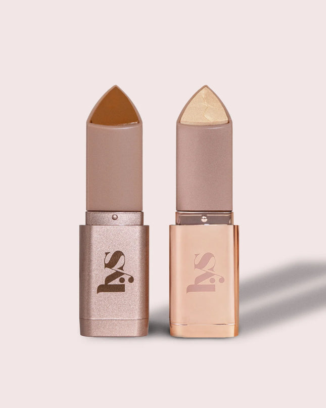 Harmony + Brave - Glow worthy two-piece mini bronze and highlight collection