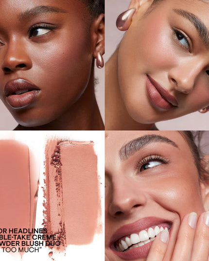 Not Too Much - Major Headlines Double-Take créme & Podwer Blush Duo