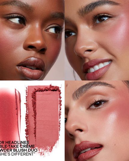 Oh She´s Different - Major Headlines Double-Take créme & Podwer Blush Duo
