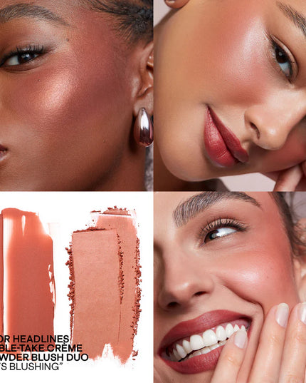 She´s Blushing - Major Headlines Double-Take créme & Podwer Blush Duo