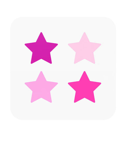 pink star