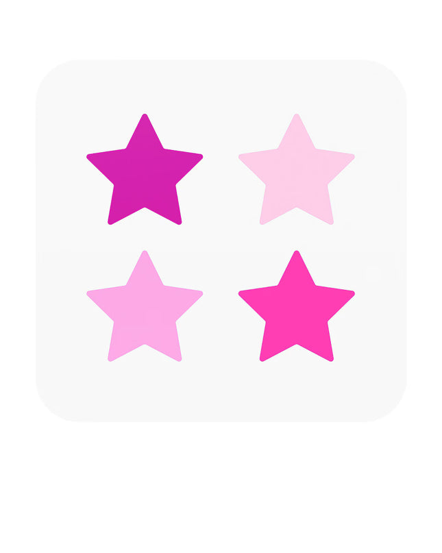 pink star