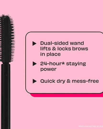 Mini 24-HR Brow Setter Clear Brow Gel with Lamination Effect