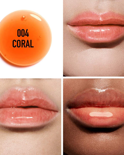 004 Coral - Lip Glow Oil Hydrating High-Shine Gloss