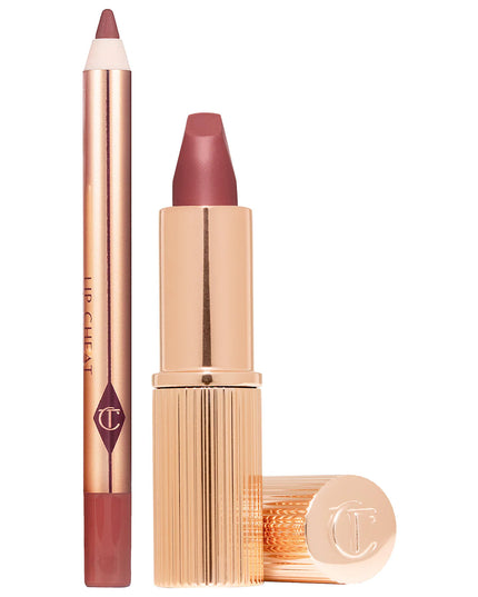 Medium - Mini Pillow Talk Lipstick & Liner Set