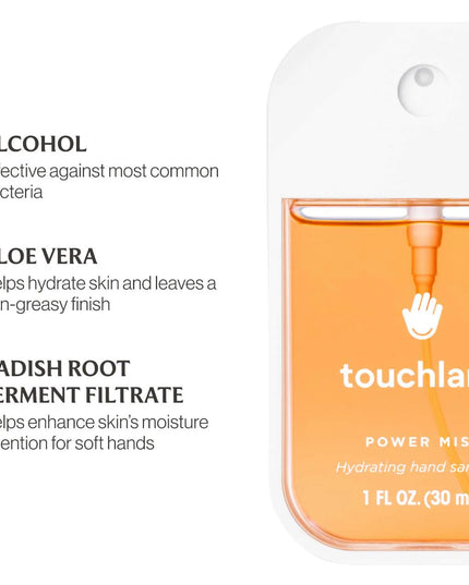 Velvet Peach - Power Mist Hydrating Hand Sanitizer