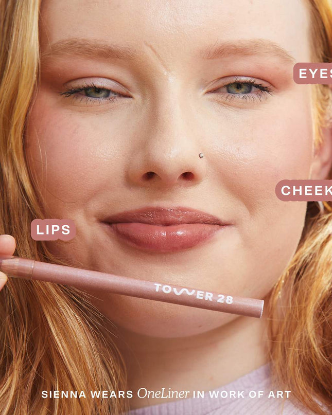 Work Of Art- OneLiner Lip Liner + Eyeliner + Cheek Pencil