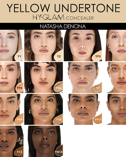 Hy-Glam Brightening & Hydrating Medium to Full Coverage Crease Proof Serum Concealer
