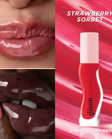 Strawberry Sorbet - Honey Infused Lip Oil