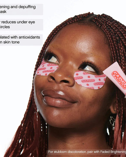 Faded Under Eye Brightening & Clearing Eye Masks