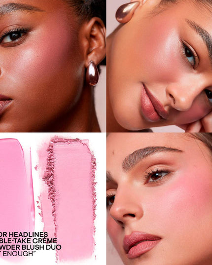 Major Headlines Double-Take créme & Podwer Blush Duo