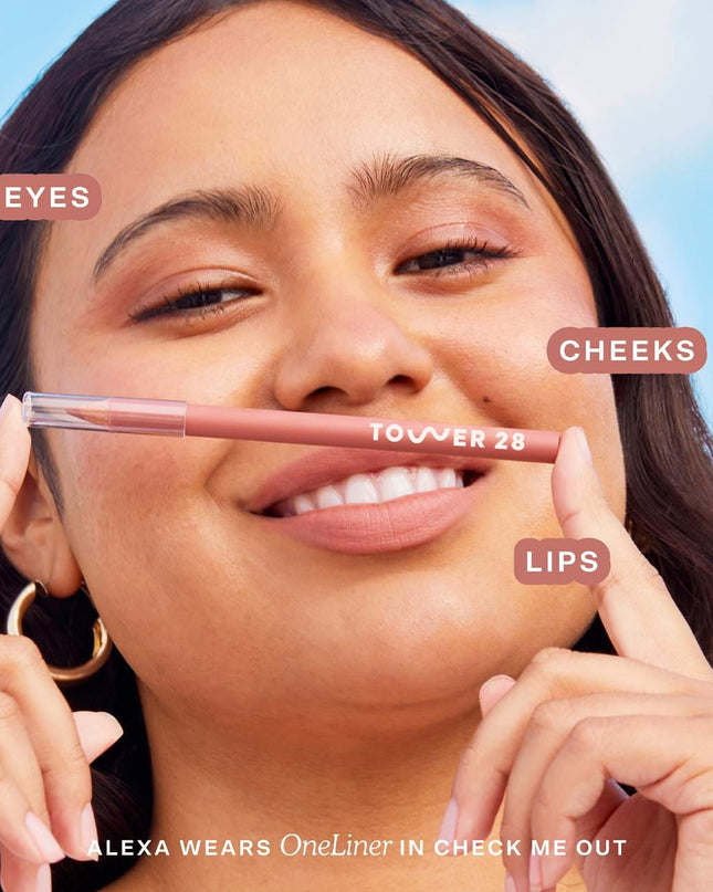 Check Me Out - OneLiner Lip Liner + Eyeliner + Cheek Pencil