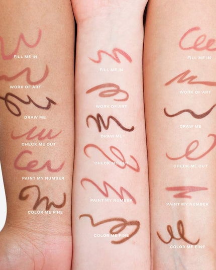 Paint My Number - OneLiner Lip Liner + Eyeliner + Cheek Pencil