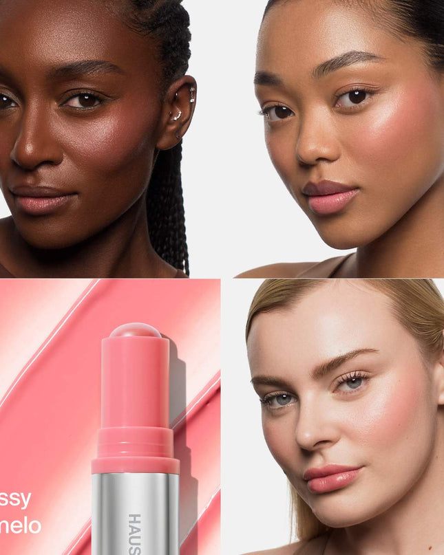 Glassy Pomelo - Color Fuse Longwear Hydrating Glassy Lip + Cheek Blush Balm Stick