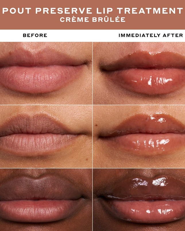 Crème Brûlée - Pout Preserve Hydrating Peptide Lip Treatment