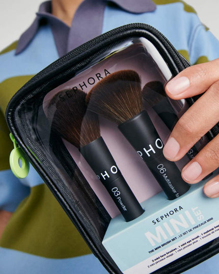 Mini Face and Eye Brush Set