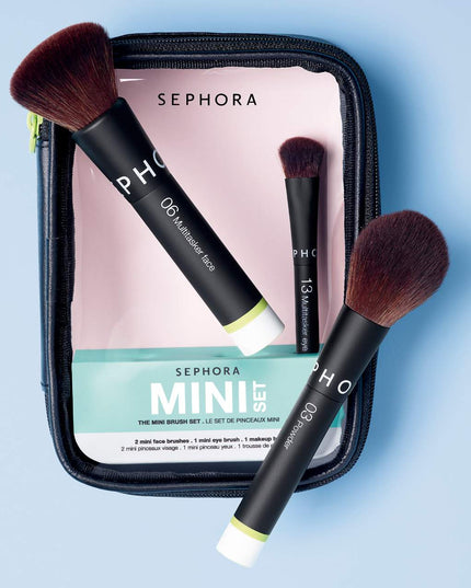 Mini Face and Eye Brush Set