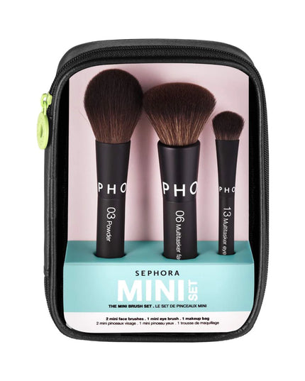 Mini Face and Eye Brush Set