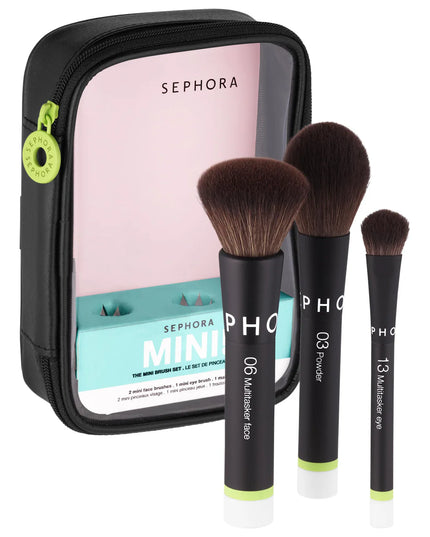 Mini Face and Eye Brush Set