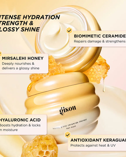 Mini Honey Gloss Ceramide Therapy Hydrating Hair Mask