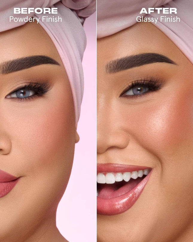 Powder Melt Glass Setting Spray