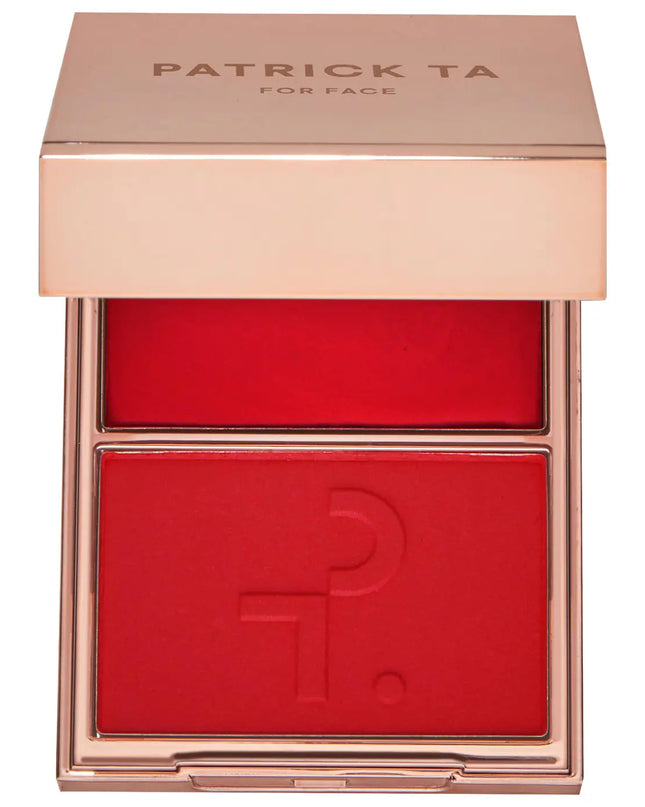 She Left Me On Red - Major Headlines Double-Take créme & Podwer Blush Duo