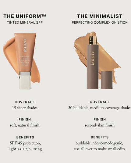 The Uniform™ Tinted Mineral Sunscreen Broad Spectrum SPF 45