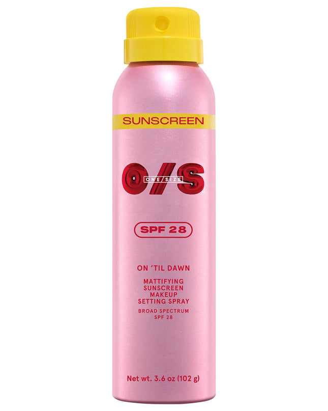 On 'Til Dawn Mattifying Sunscreen Makeup Setting Spray SPF 28