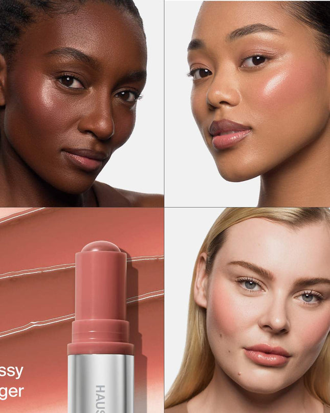 Glassy Ginger - Color Fuse Longwear Hydrating Glassy Lip + Cheek Blush Balm Stick