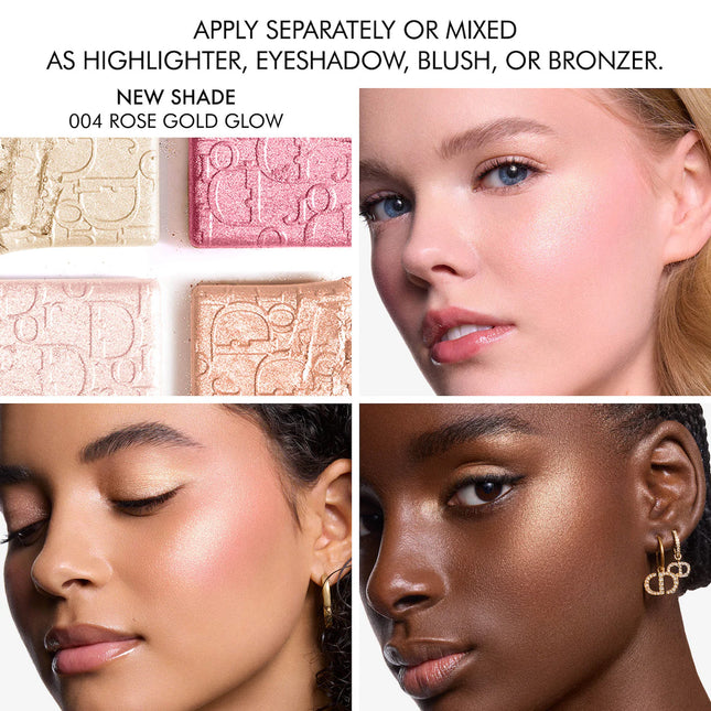 004 Rose Gold Glow - Backstage Glow Maximizer Face Palette