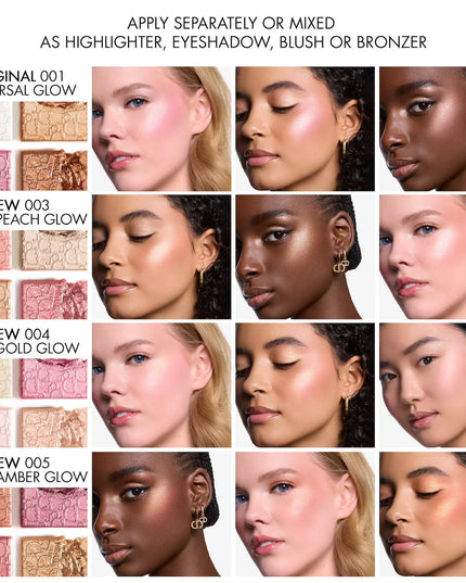 004 Rose Gold Glow - Backstage Glow Maximizer Face Palette