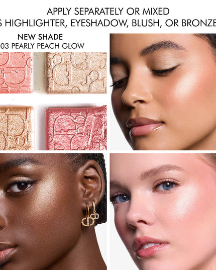 003 Pearly Peach Glow - Backstage Glow Maximizer Face Palette