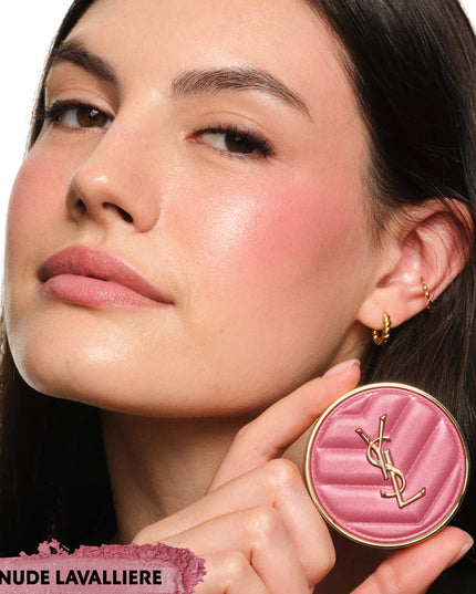 YSL Iconic Pink Make Me Blush & Loveshine Lip Oil Stick Set