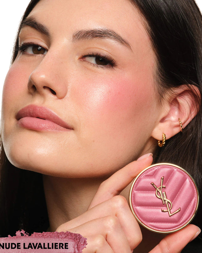 YSL Iconic Pink Make Me Blush & Loveshine Lip Oil Stick Set