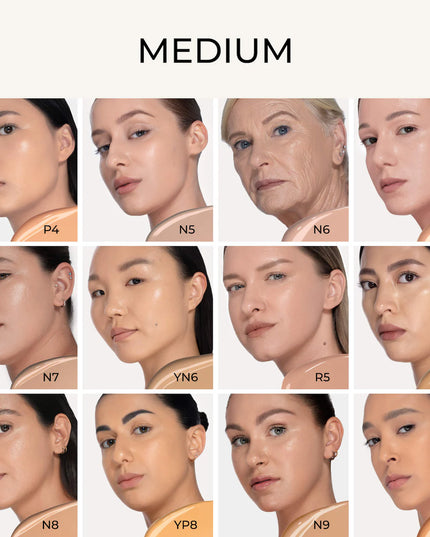 Hy-Glam Foundation Hydrating & Blurring Luminous Longwear Serum Foundation
