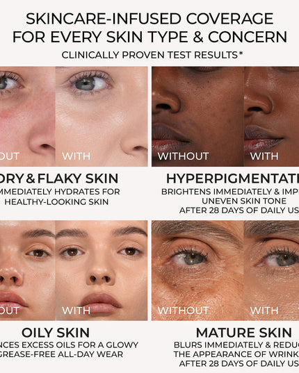 Hy-Glam Foundation Hydrating & Blurring Luminous Longwear Serum Foundation