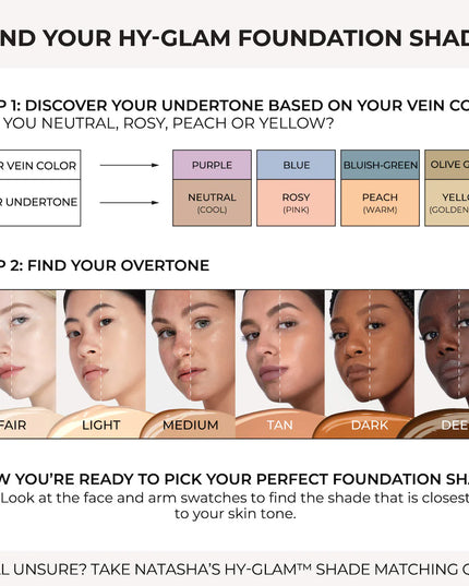 Hy-Glam Foundation Hydrating & Blurring Luminous Longwear Serum Foundation