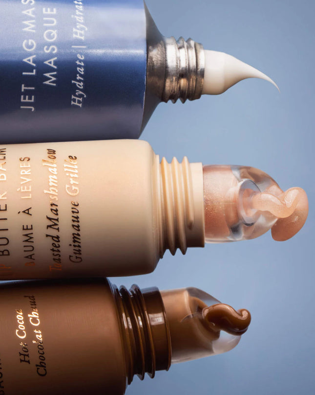 The Holiday Trio Set with Lip Butter Balm in Hot Cocoa & Toasted Marshmallow