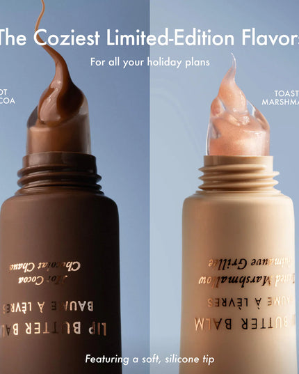 The Holiday Trio Set with Lip Butter Balm in Hot Cocoa & Toasted Marshmallow