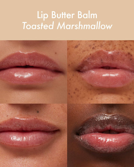 The Holiday Trio Set with Lip Butter Balm in Hot Cocoa & Toasted Marshmallow