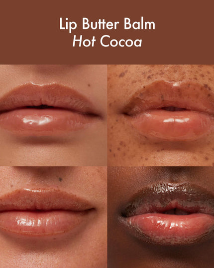 The Holiday Trio Set with Lip Butter Balm in Hot Cocoa & Toasted Marshmallow